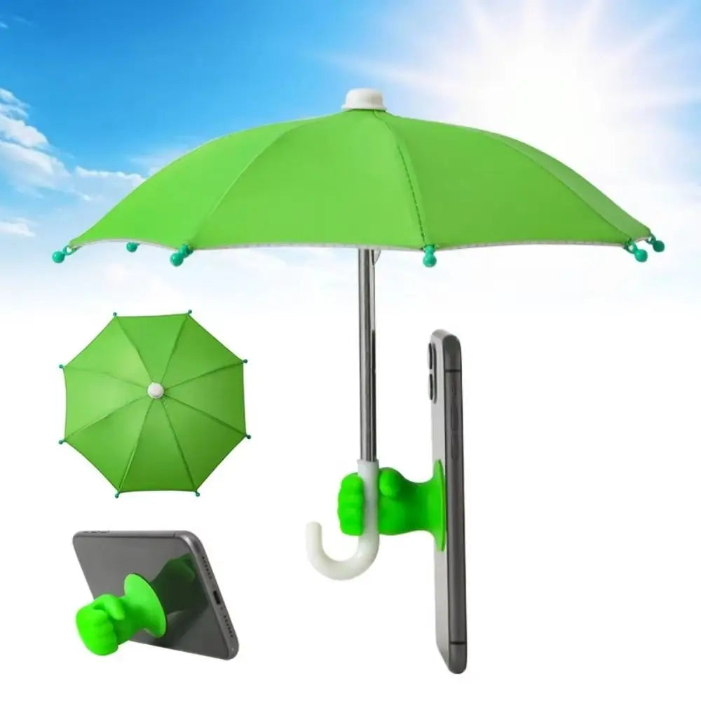 Suction Cup Holder Mini Phone Umbrella Anti-reflective Screen Zpaxo