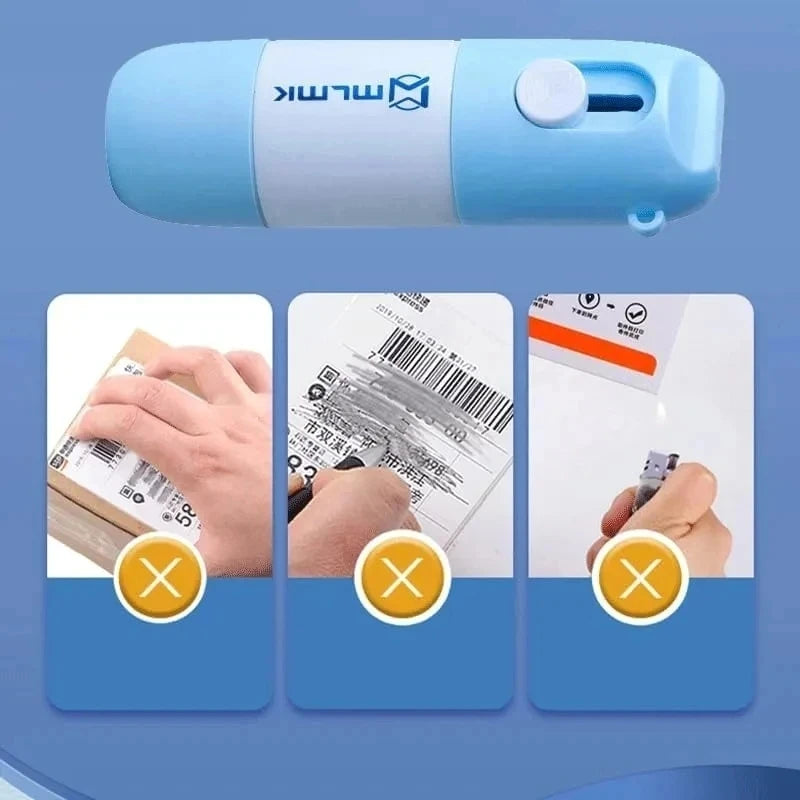Thermal Paper Correction Fluid Knife Parcel Box Opener Two One Anti