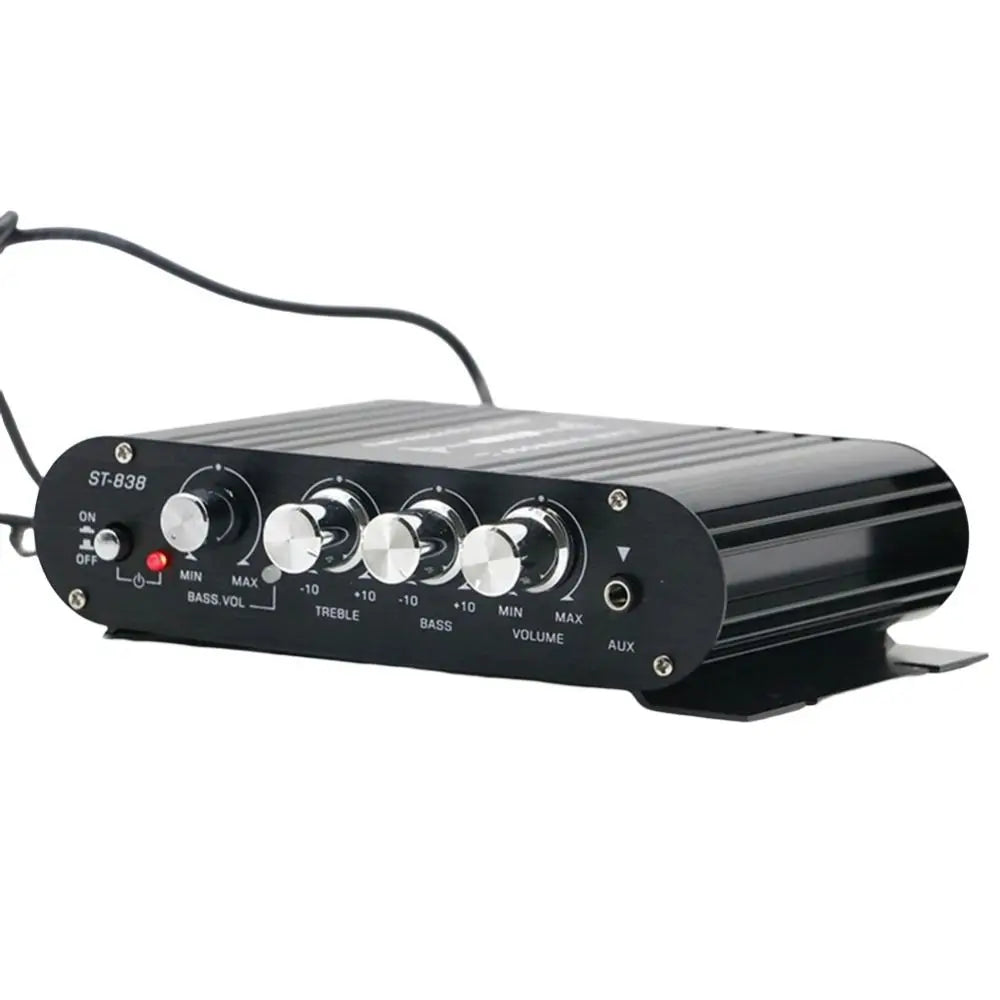 Subwoofer Car Stereo Amplifier Equalizer Audio Output Crossover Zpaxo