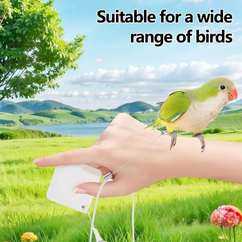 Escape Proof Conure Travel Reinforced Stitching Permanent Slide Safety