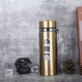 Large-capacity Stainless Steel Outdoor Sports Bottle Portable Car