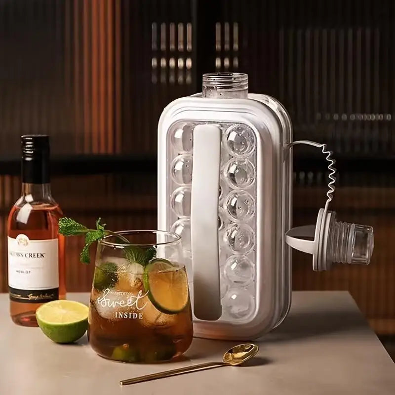 Whiskey Beverage Water Two One Kettle Ice Maker Tray Silicone Non Zpaxo
