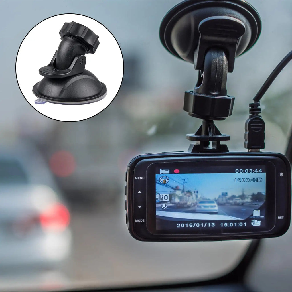 Car Camera Mount Rotatable Bracket Suction Cup Dash Cam Replacement