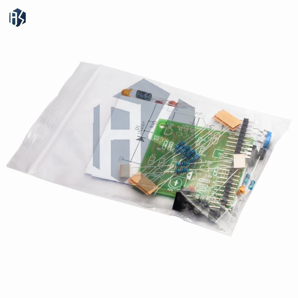 DC6-12V NE555 Pulse Generator Module Sine/Triangle/Square Wave generator multi-channel Waveform Signal Generator DIY Kit Zpaxo