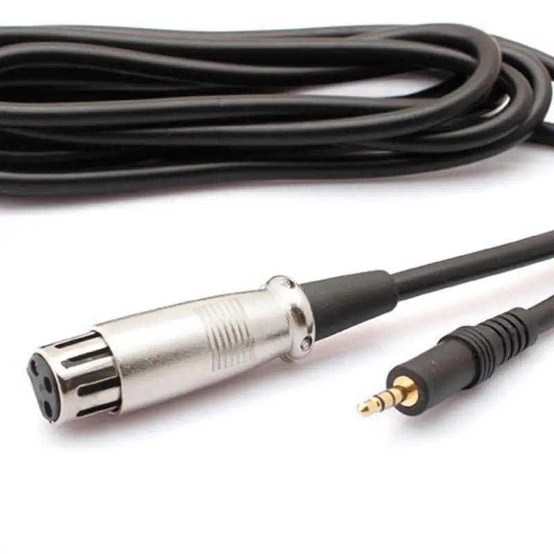 652F 2 5M Microphones Sound Cable XLR Female Connector Flexible Zpaxo