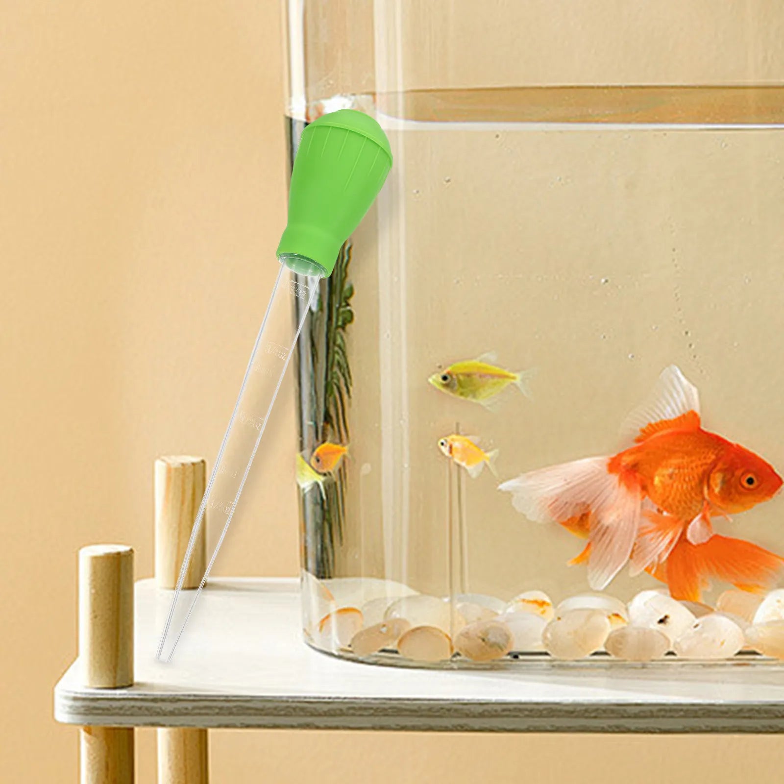 Manual Aquarium Water Changer Tool Fish Tank Cleaning Waste Removal
