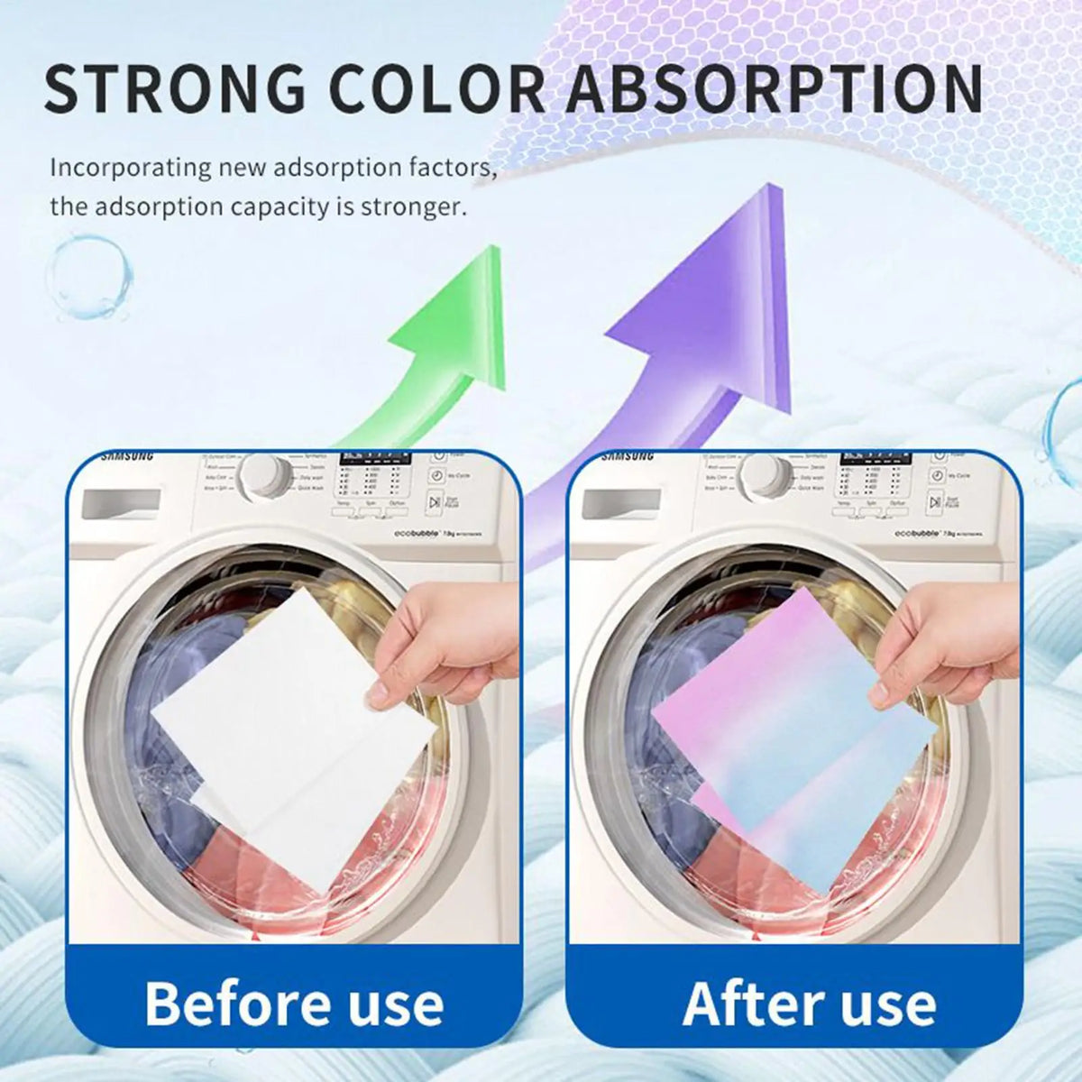 Catcher Sheets Laundry Dye Trapping Bleeding Prevention Travel Zpaxo