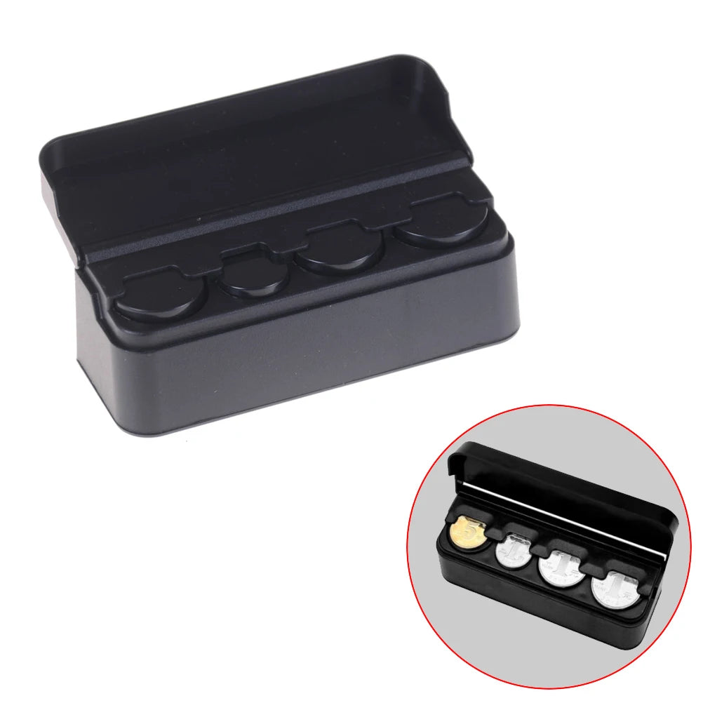 Plastic Coin Collection Purse Wallet Organizer Holder Mini Euro