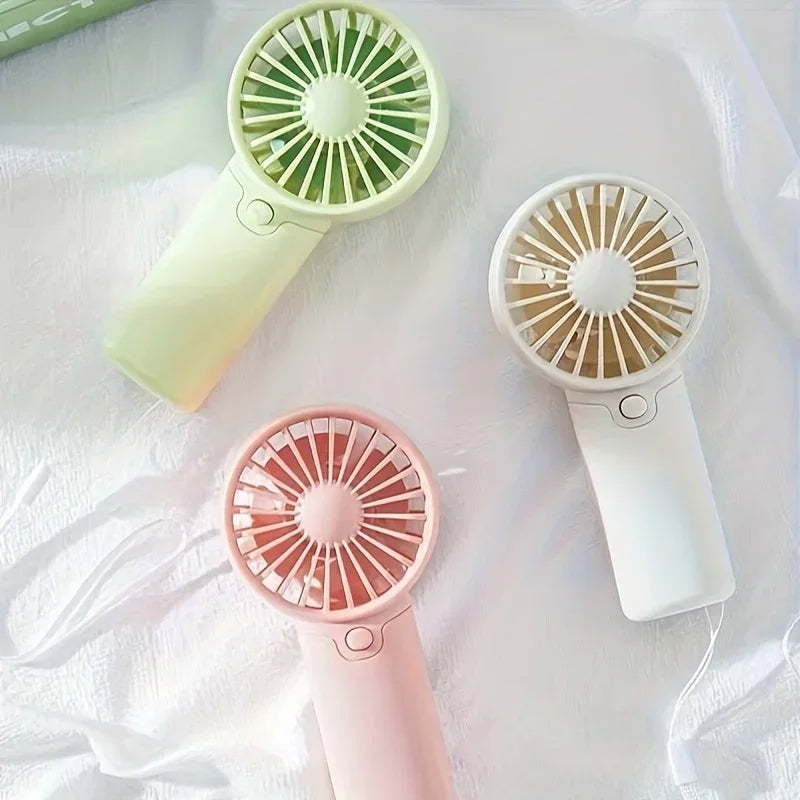 Protable Mini Fan Convenient Creative Small Handheld Pocket Hand-held