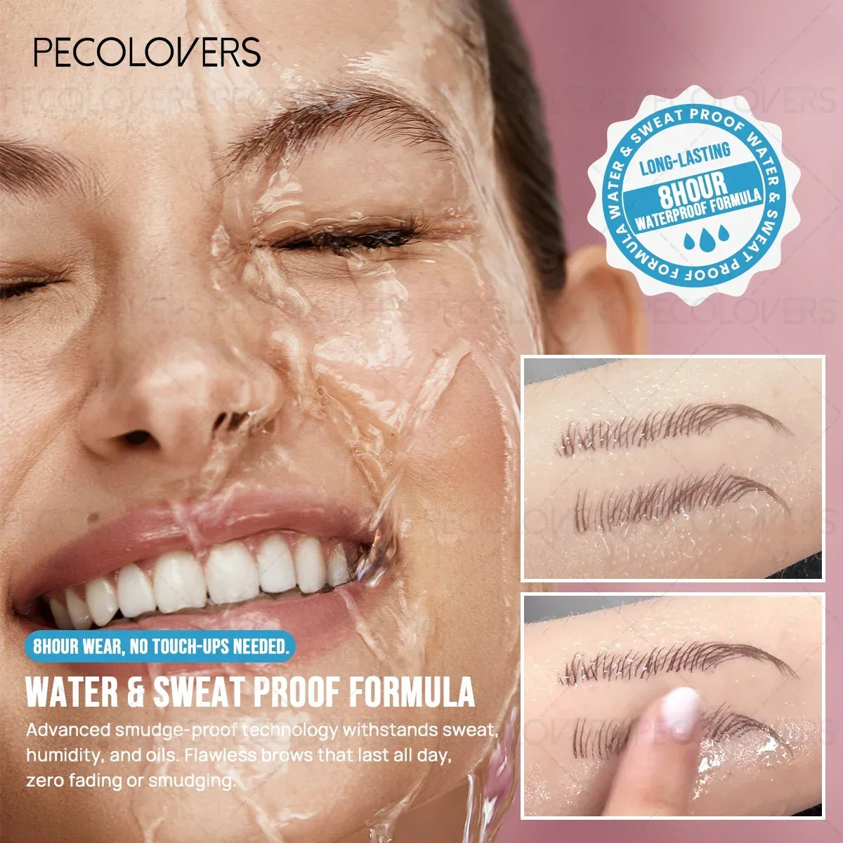 Liquid Eyebrow Pencil Multi-function Hairline Filling Ideal Holiday Zpaxo