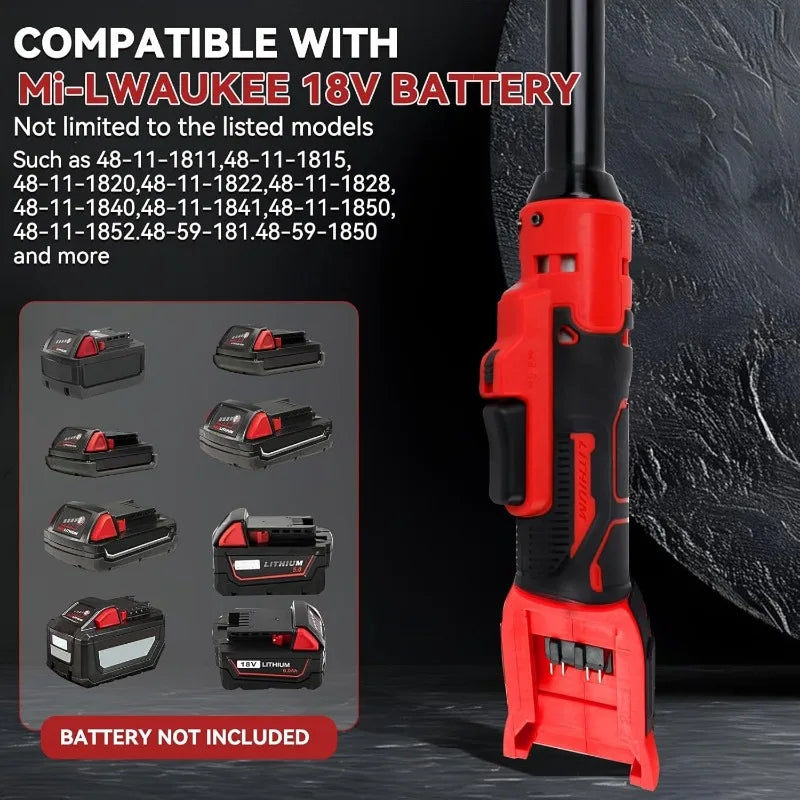Milwaukee 18V Battery Electric Ratchet Wrench 3 8 Extended Head
