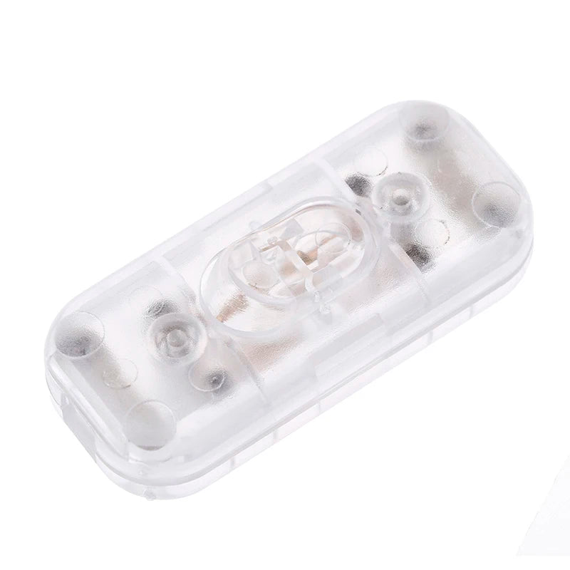 CM1Pc Light Switch AC 0-250V 6A Lnline OFF Table Desk Lamp Cord Cable Zpaxo Transparent