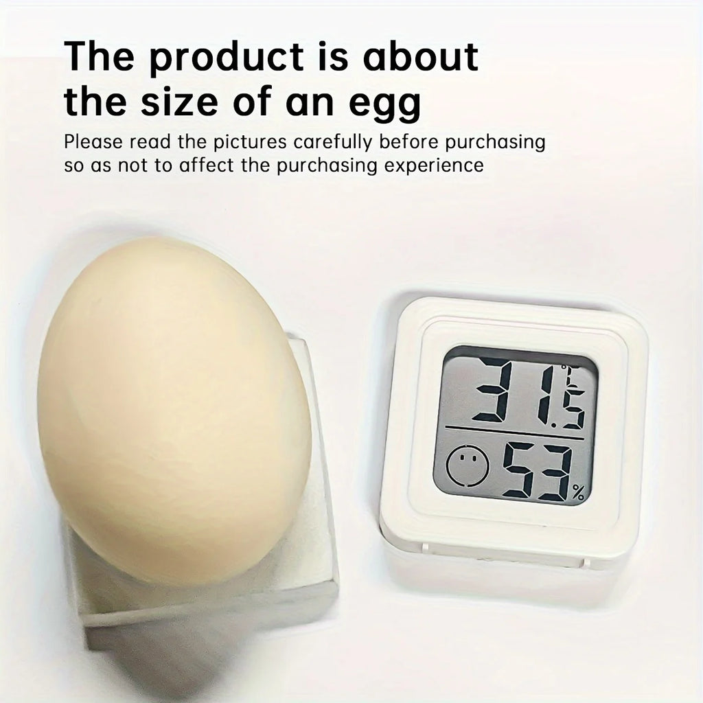 Mini LCD Hygrometer Thermometer Indoor Household New Digital Temperature Humidity Meter Digital Display Wall Mounted Sensor Zpaxo