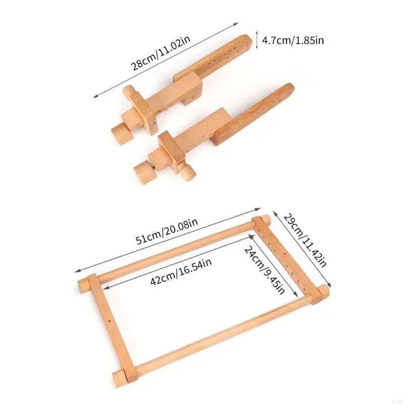 Adjustable Embroidery Frame Holder Desk Clip on Stitching Hoop Frame Stand Zpaxo