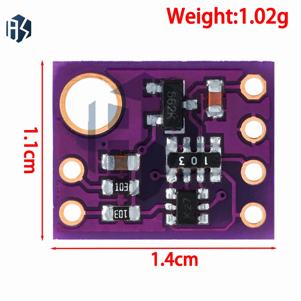 GY-530 VL53L0X Laser Ranging Sensor Tof Time-of-flight Module Zpaxo