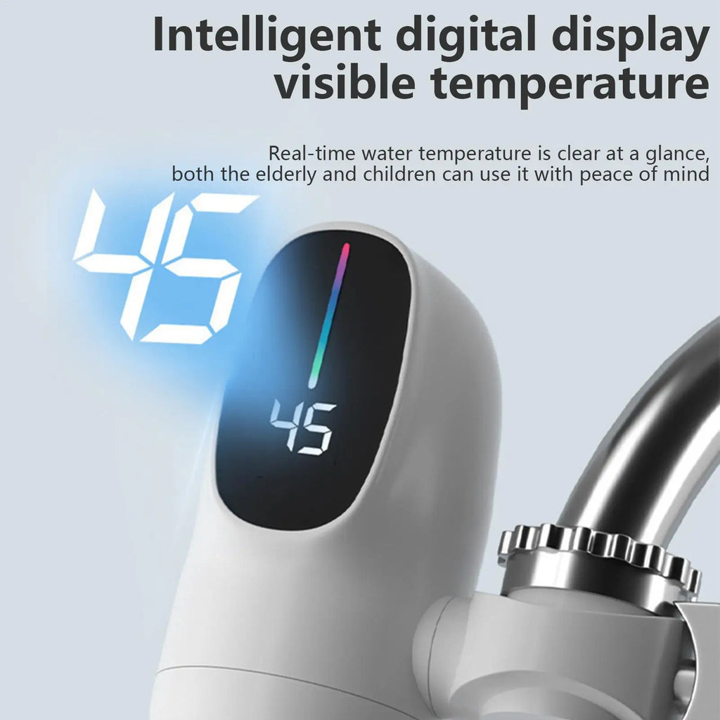Instant Heating Electric Water Faucet Kitchen Bathroom Sink Tap