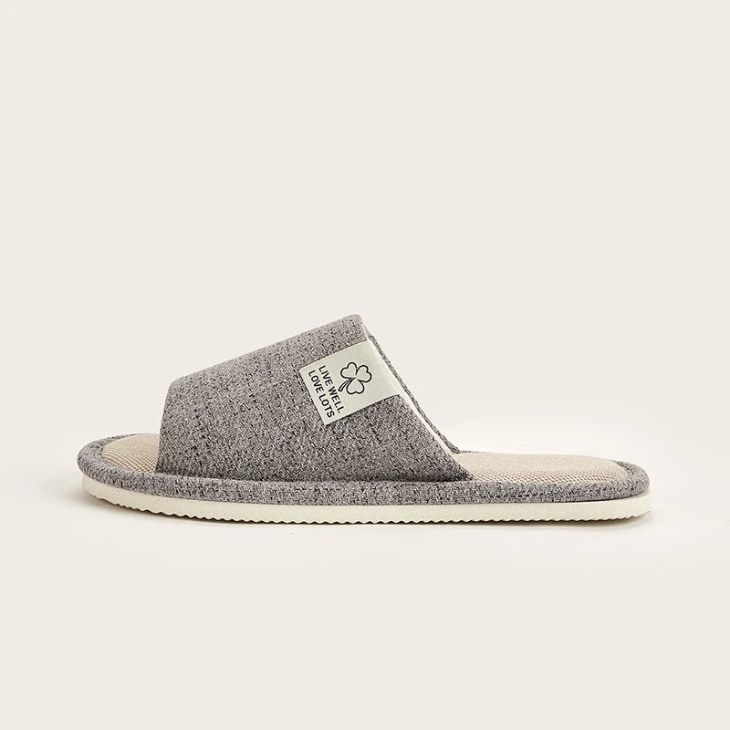Home Linen Slippers Men Spring&autumn Comfortable Bedroom
