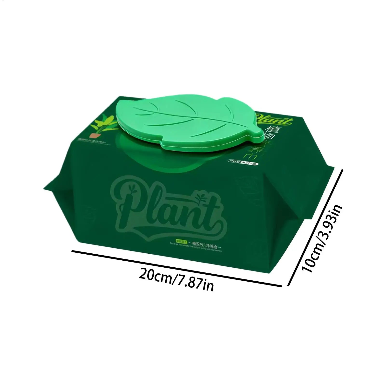 Plant Leaf Cleaning Wipes 50 Instant Dust Removal Shine Potted Plants