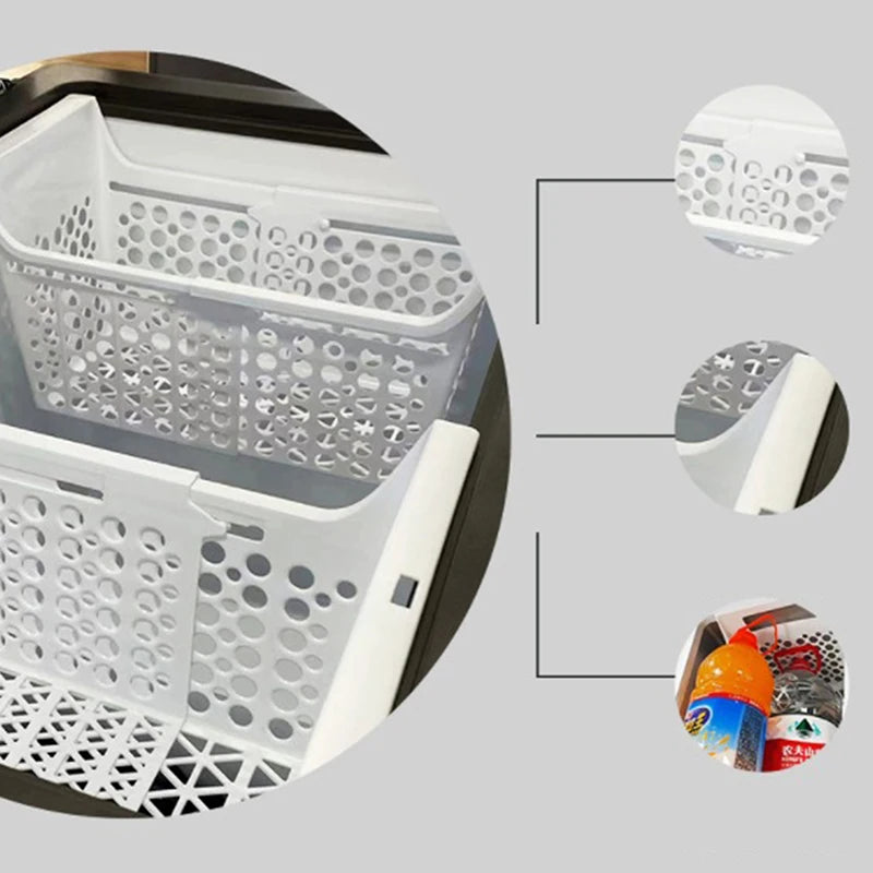Multifunctional Kitchen Sundries Storage Box Cabinet Drawer Container Zpaxo
