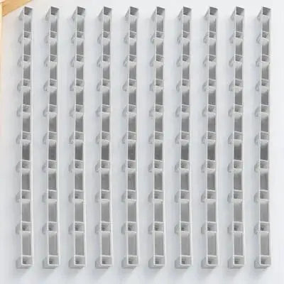 10Pcs Honeycomb Frame Spacing Strip Sturdy Plastic Bee Hive Spacers Easy Clean Beekeeping Tools Honeycomb Beekeeping Accessories Zpaxo