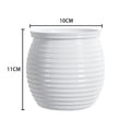 Automatic Water-absorbing Self-watering Plant Pots Vase Plastic Home Zpaxo White