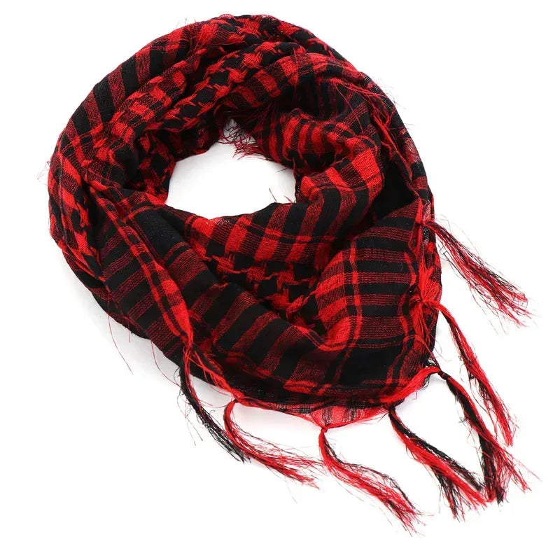 Keffiyeh Tactical Desert Scarf – Unisex Shemagh Head Wrap