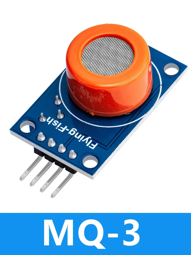 MQ Series Gas Detection Sensor Module Includes MQ-2 MQ-3 MQ-4 MQ-5 Zpaxo 1PCS mq-3