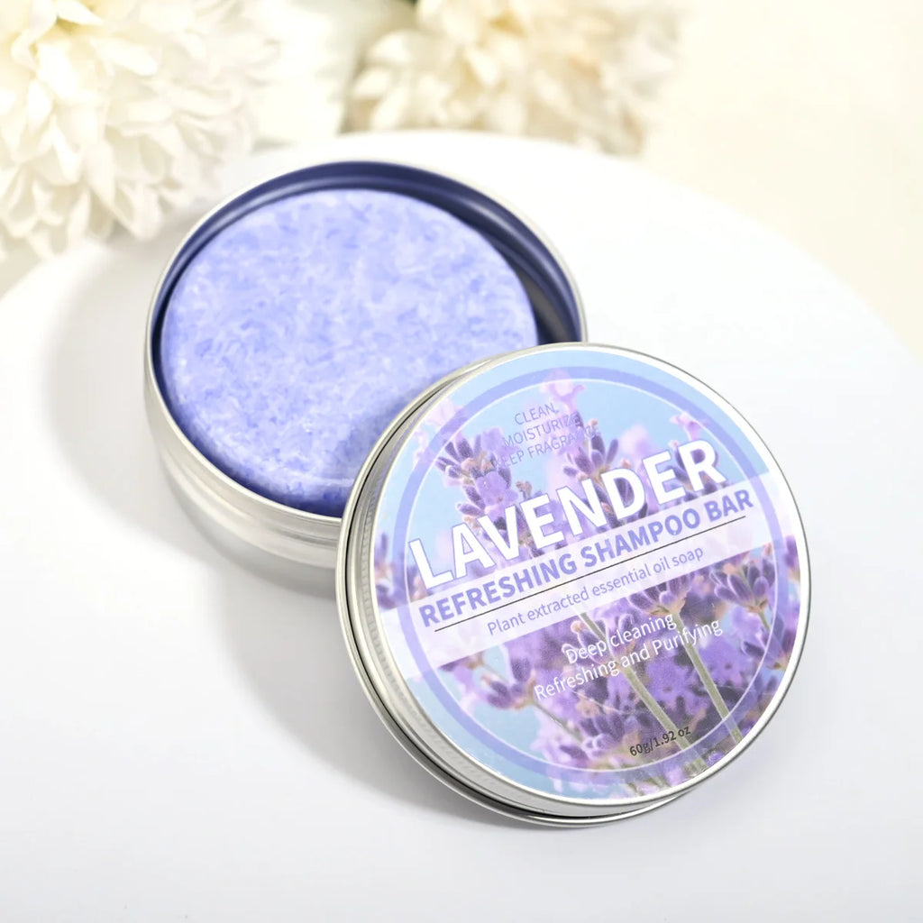 Lavender Essential Oil Shampoo Bar – Hair & Hand Soap Shampoo Bar Soap Zpaxo