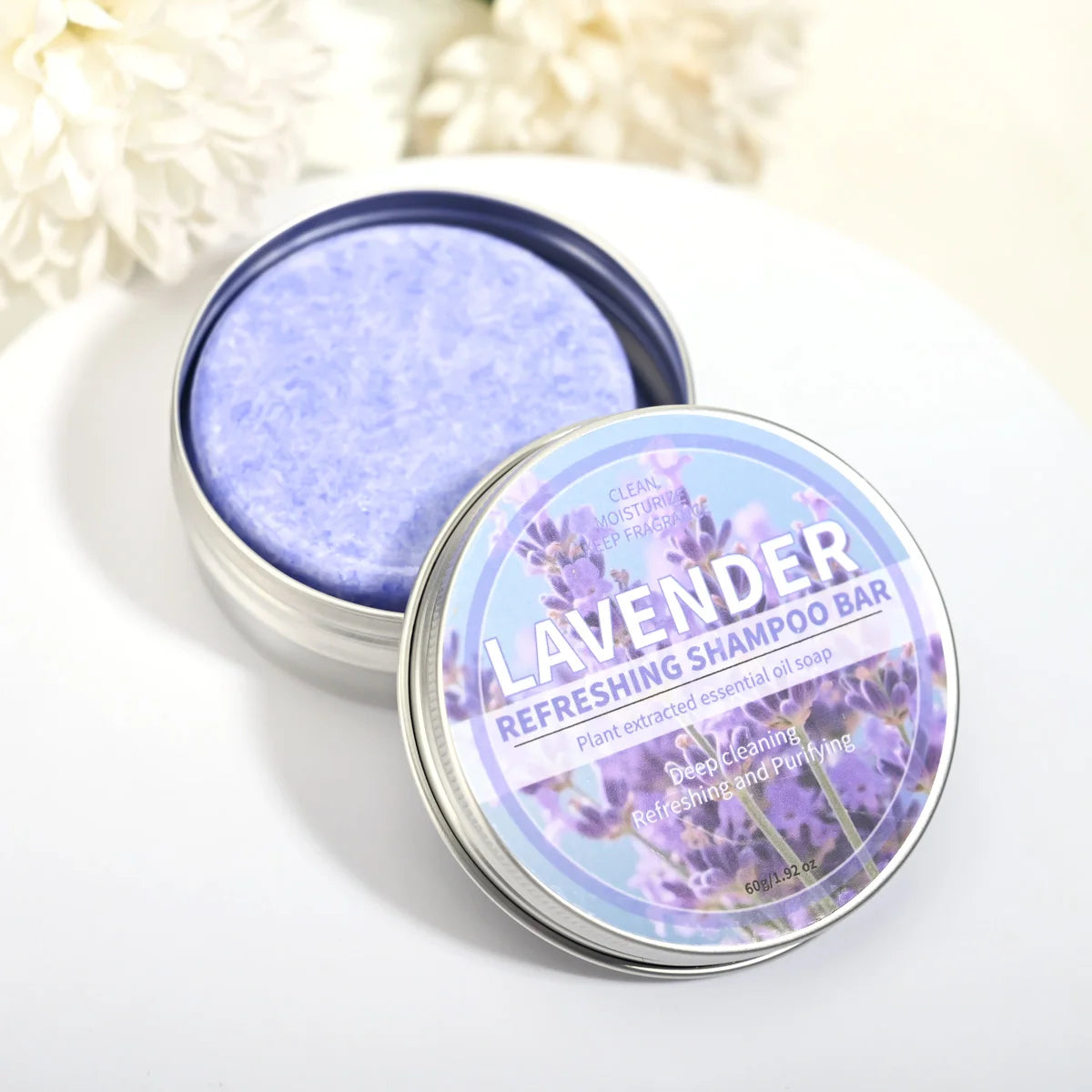 Lavender Essential Oil Shampoo Bar – Hair & Hand Soap Shampoo Bar Soap Zpaxo