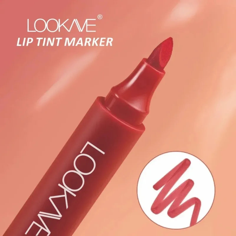 Matte Liquid Lip Liner Marker Pen Lasting Lipstick Waterproof Long