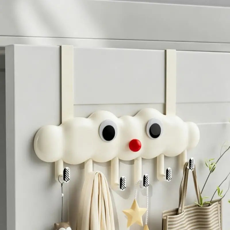 MCute Cloud-shaped Over-the-door Clothes Hanger Multipurpose Zpaxo A3