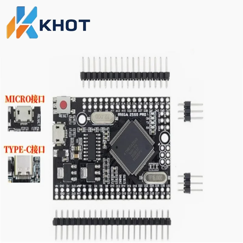 Mega2560 Pro ATmega2560-16AU USB CH340G Intelligent Electronic Development Board Zpaxo