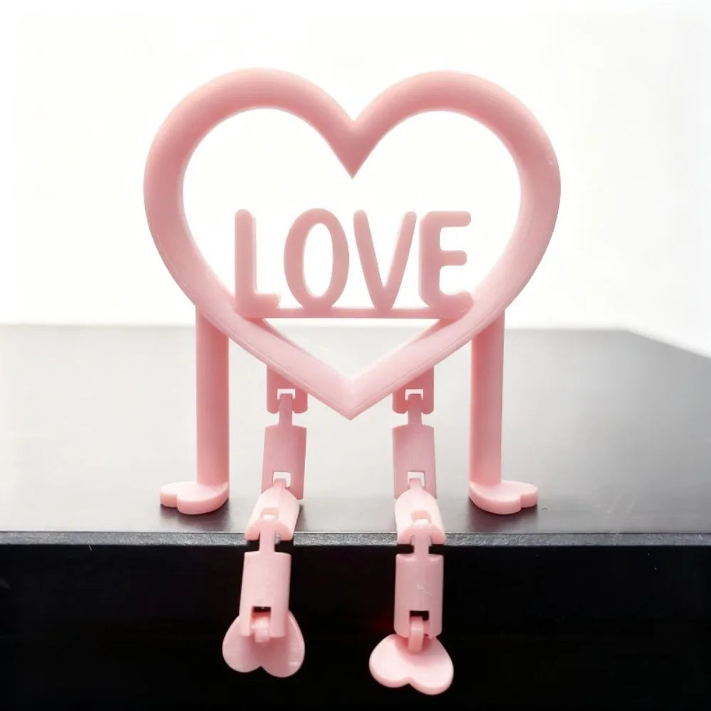 Valentine S Day Limited Edition Heart Shaped Posable Figure