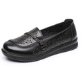 Elegant Women Mules Shoe Solid Leather Summer Slippers Outdoor Casual Zpaxo 52576 Black 35 China Mainland