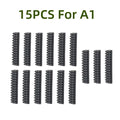 For Bambu Lab A1 Mini Nozzle Wiper Nozzle Brush Silicone Brush Hotbed Mounted For Bambu Lab 3D Printers Lab A1 Mini Accessories Zpaxo 15pcs-for A1