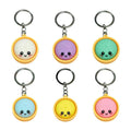 4-12PCS Simulation Dumpling Keyboard Clicker Stress Relief Toy Cute Keychains Decoration Gifts Emotion Fidgets Toy Mini Pendant Zpaxo Random 6pcs