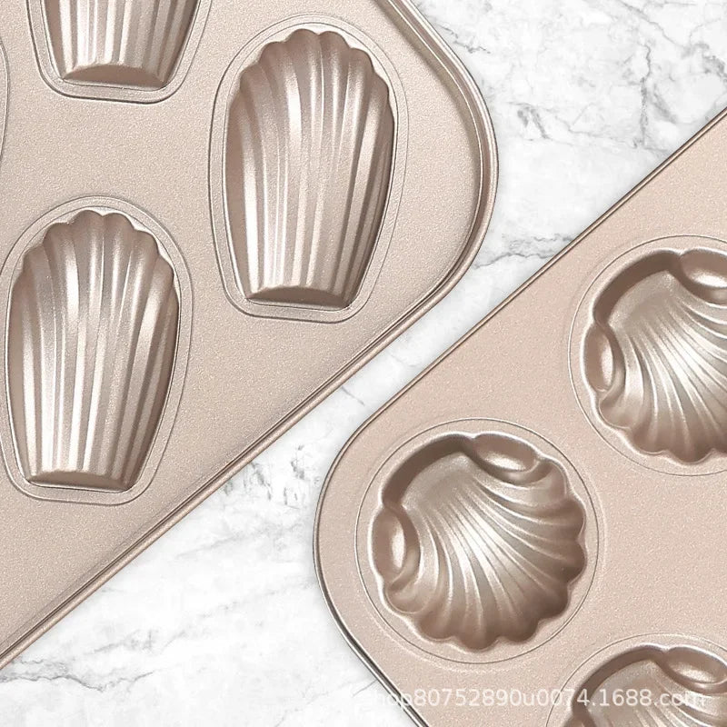 Baking Cake Mold Madeleine Plate Shell Banana Household Accessories Zpaxo