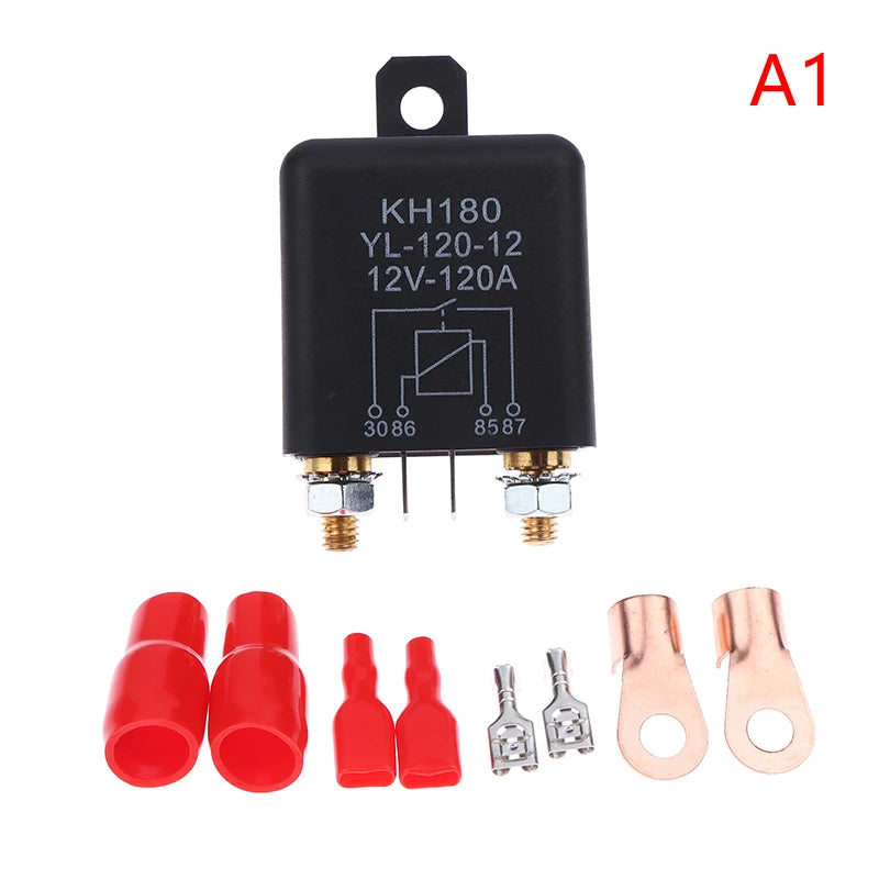 Dual Battery Isolator Relay 4-Pin 120A 200A 12V 24V Switch