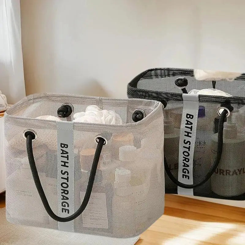 Portable Tote Shower Basket Waterproofbag Handle Large Capacity Zpaxo