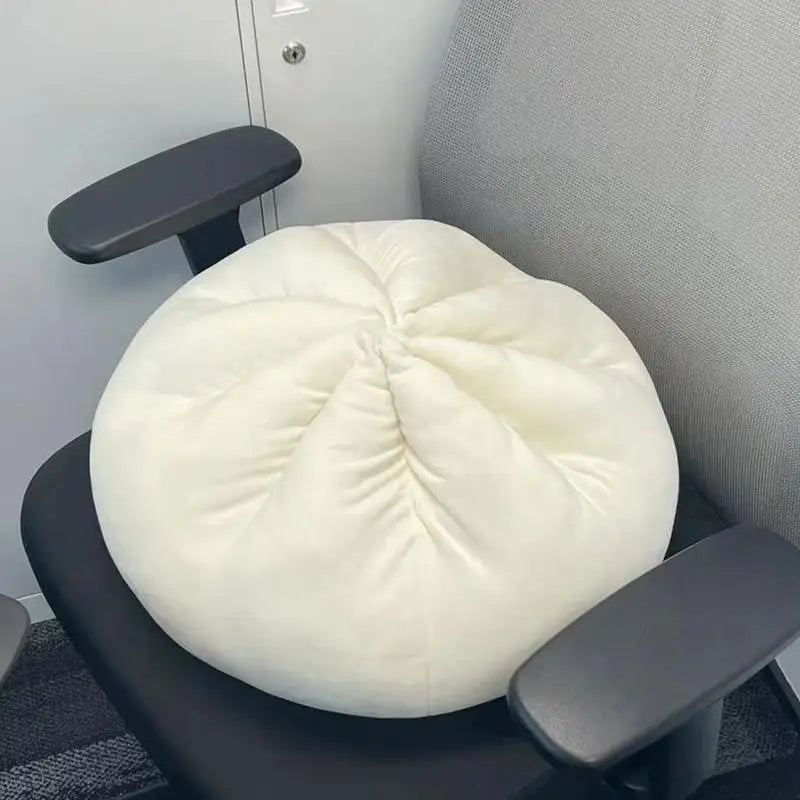 Plush Food Funny Plush Skin-Friendly Big Buns Design Pillows For Kids Living Room Decor Girls Boys Favorite Comfortable Zpaxo
