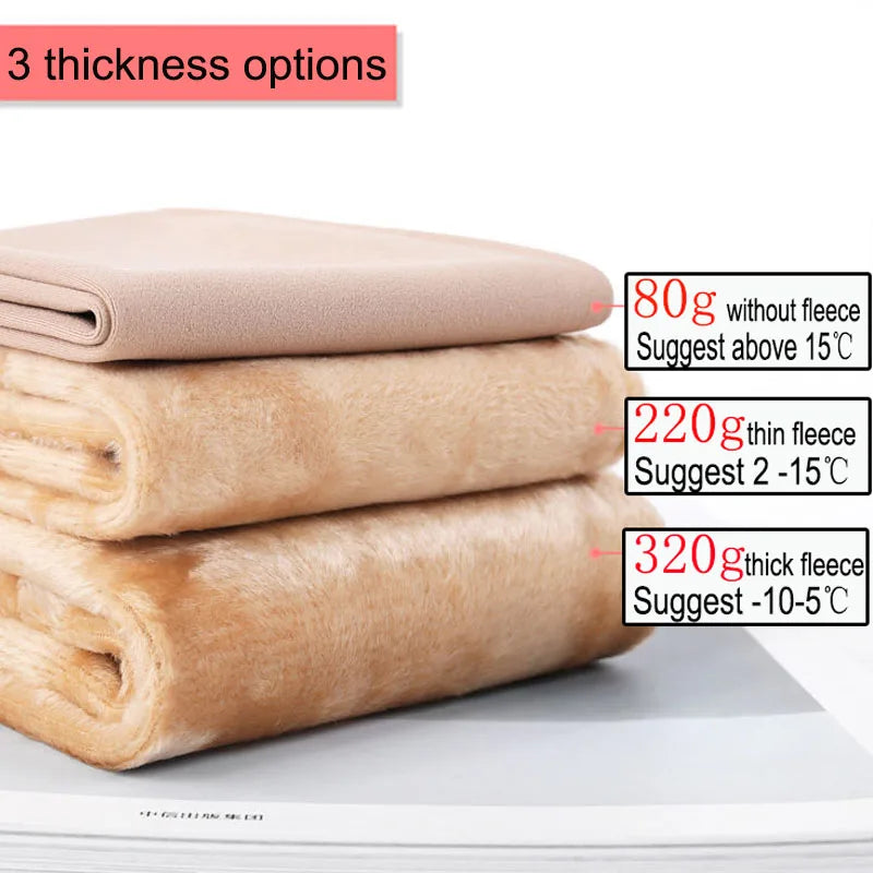 Thick Thermal Tights Stockings Women Warm Winter Sexy Translucent Pantyhose Leggings Female High Waist Elastic Slim Pantyhose Zpaxo