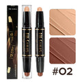 Double-head Highlight Shadow Stick Face Bronzer Contouring Pen