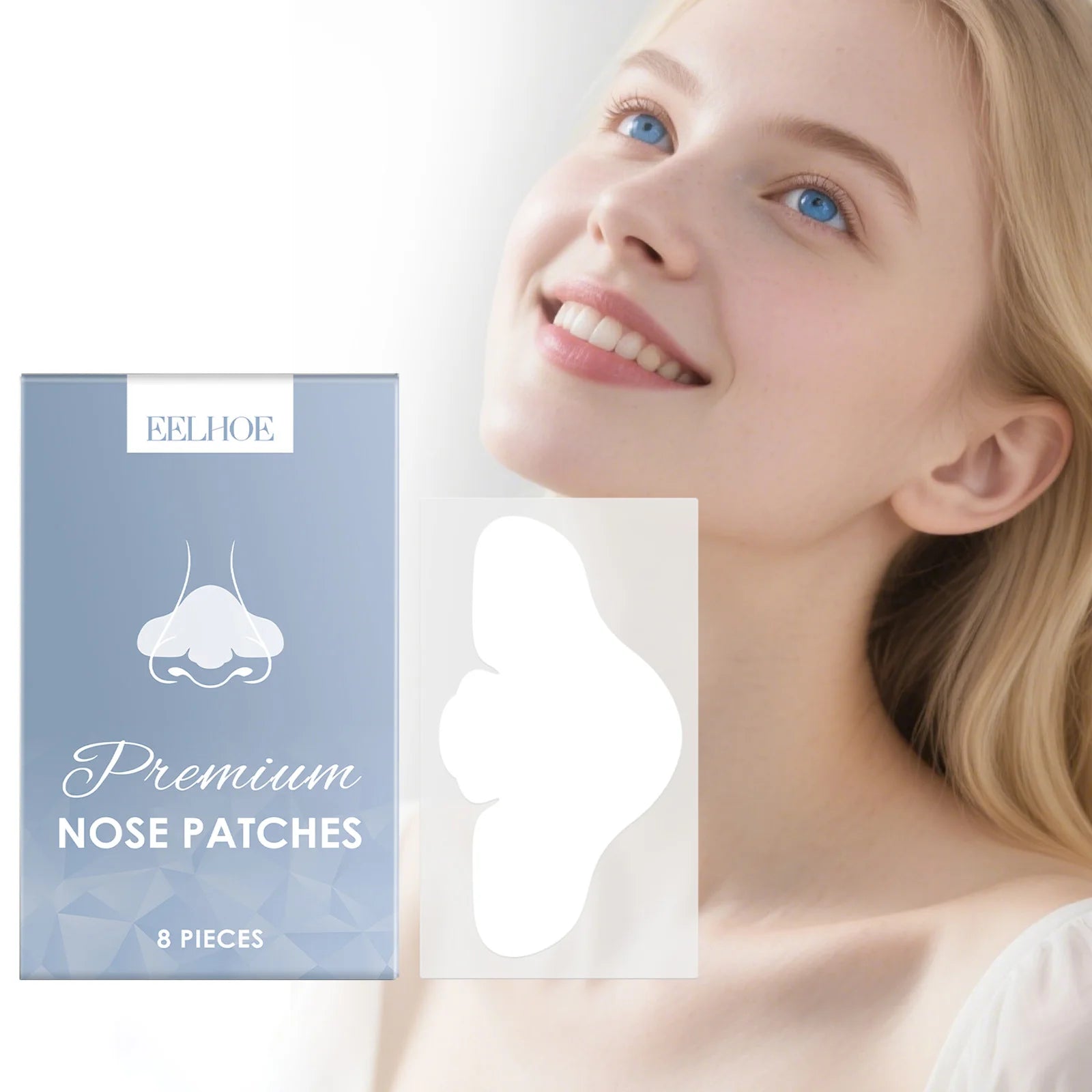 EELHOE Blackhead Remover Nose Strips – Pore Cleansing Strips Blackhead Nose Strips Zpaxo