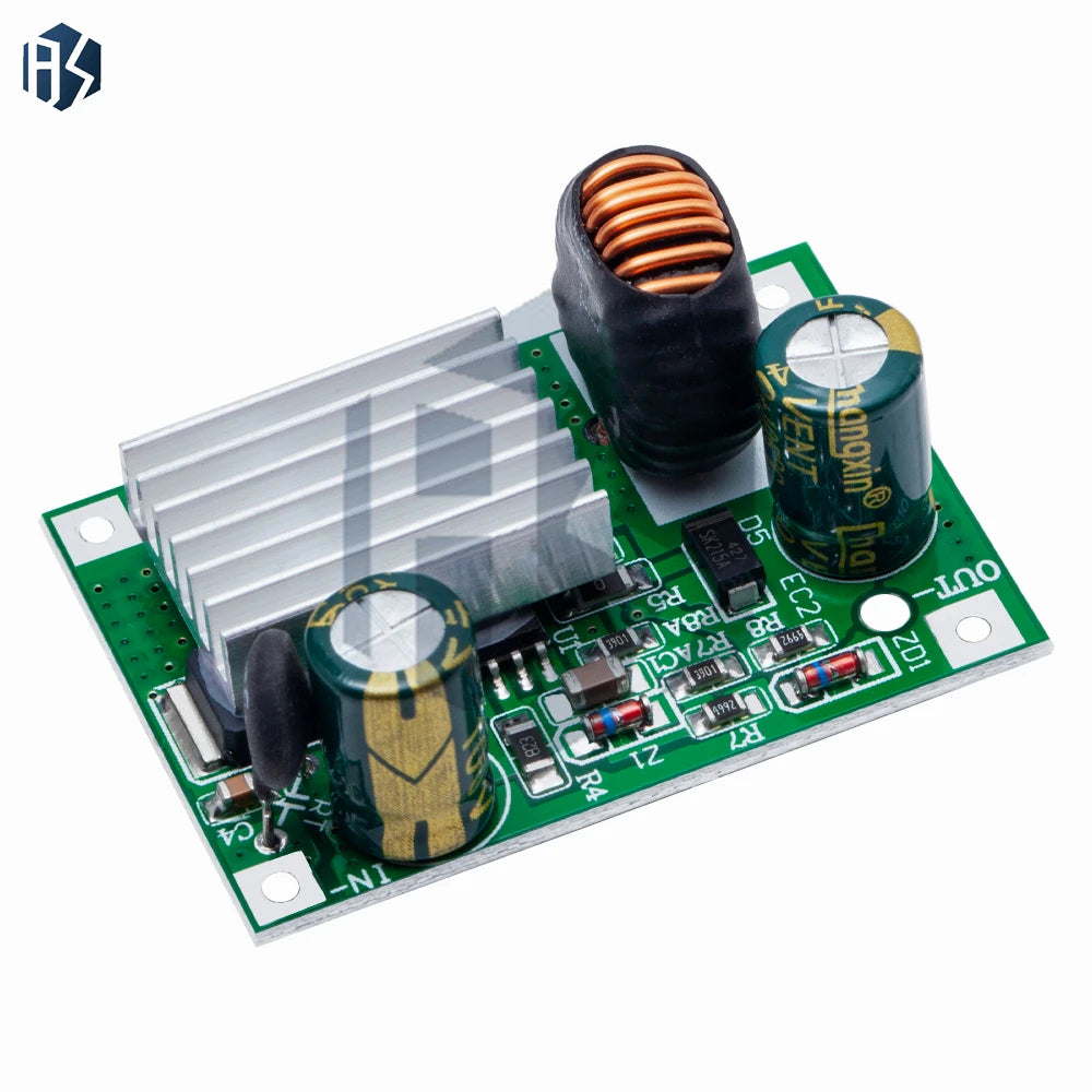 DC-DC Step Down Buck Converter Module - Non-Isolated Power Supply for 9V/12V/24V/36V/48V/72V/84V/120V to 5V/12V 3A Output Zpaxo