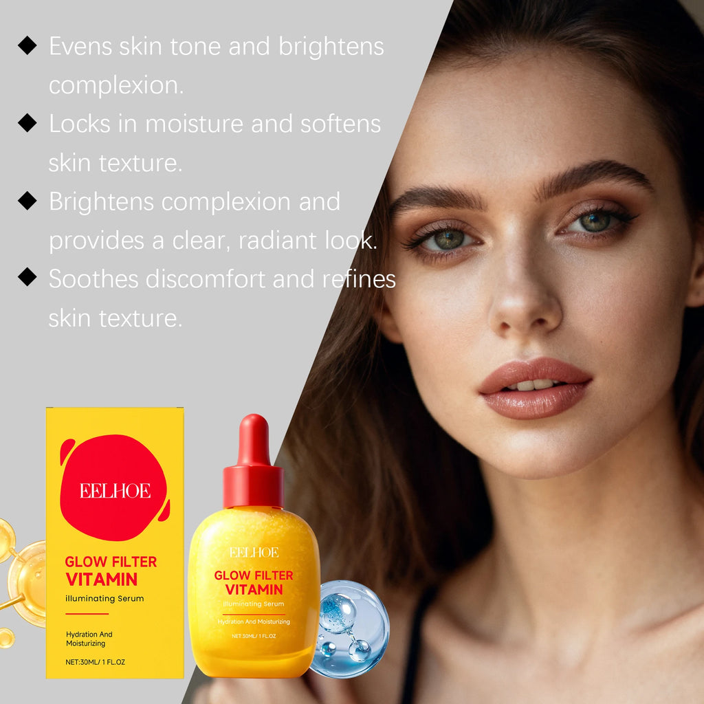 EELHOE Vitamin C Brightening Serum – Hydrating & Even Tone Vitamin C Face Serum Zpaxo