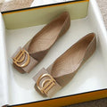Large Size 44 45 46 Women's Flat Shoes for Women 2023 New Square Toe Luxury Ladies Loafers Women's Shoes Small Size 31 32 33 Zpaxo Beige 46