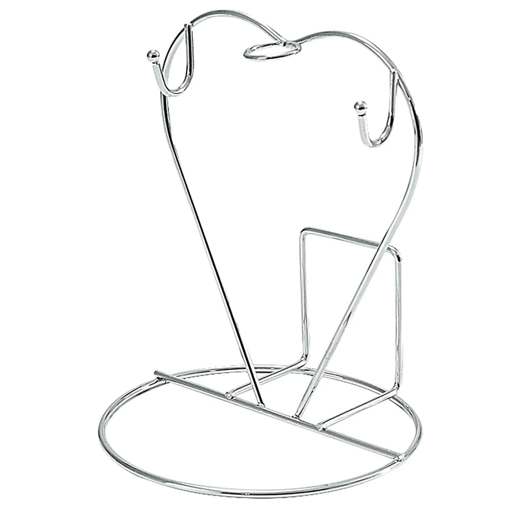 Metal Coffee Mug Rack & Cup Holder – Silver Kitchen Organizer