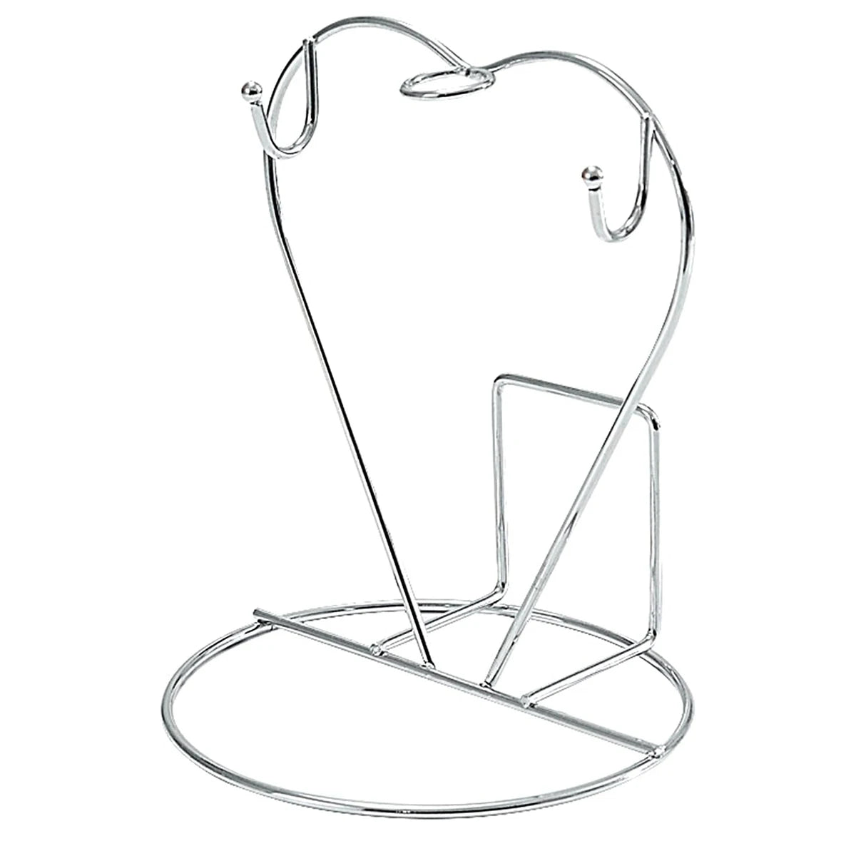 Metal Coffee Mug Rack & Cup Holder – Silver Kitchen Organizer