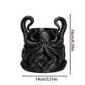 Octopus Planter Nautical Home Decor Drainage Animal Planters Office