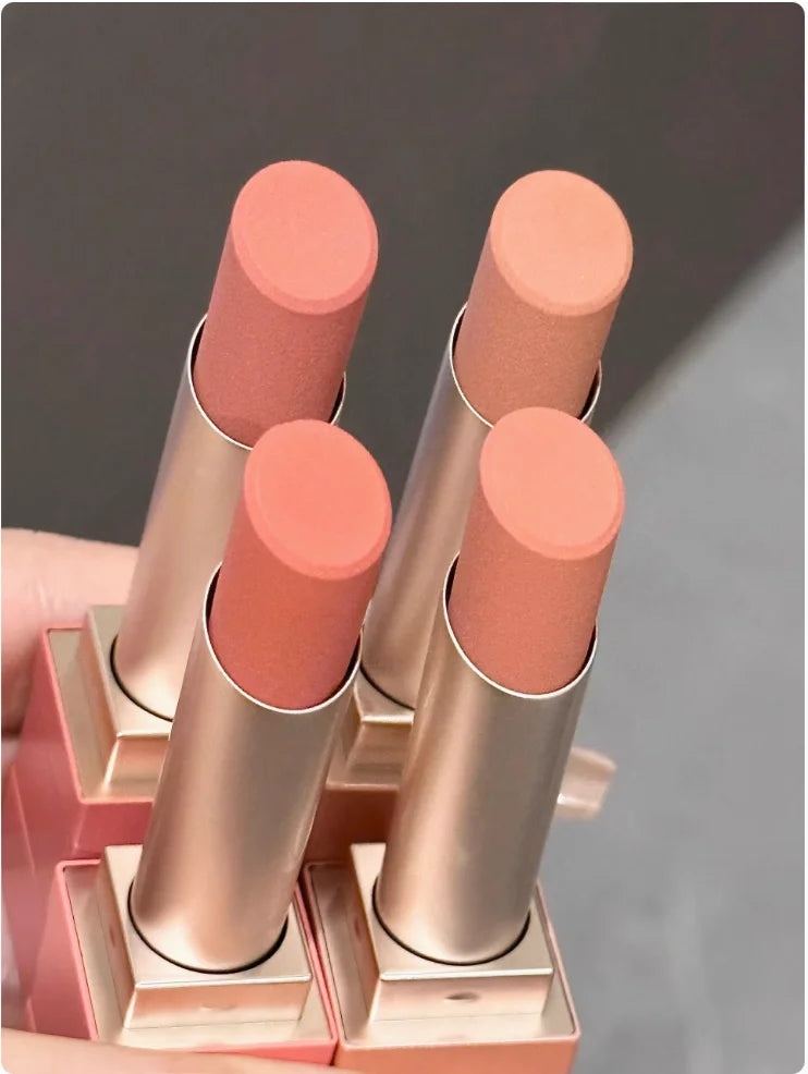 Into You Lipstick Matte Lip Mud Velvet Long Lasting Glaze Natural Zpaxo